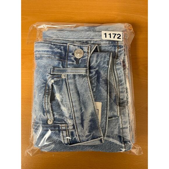 AYR The Secret Sauce Heirloom Distressed Wide Leg Comfort Stretch Jeans Size 23 - Picture 11 of 11